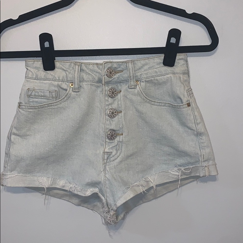 BDG light wash Jean shorts